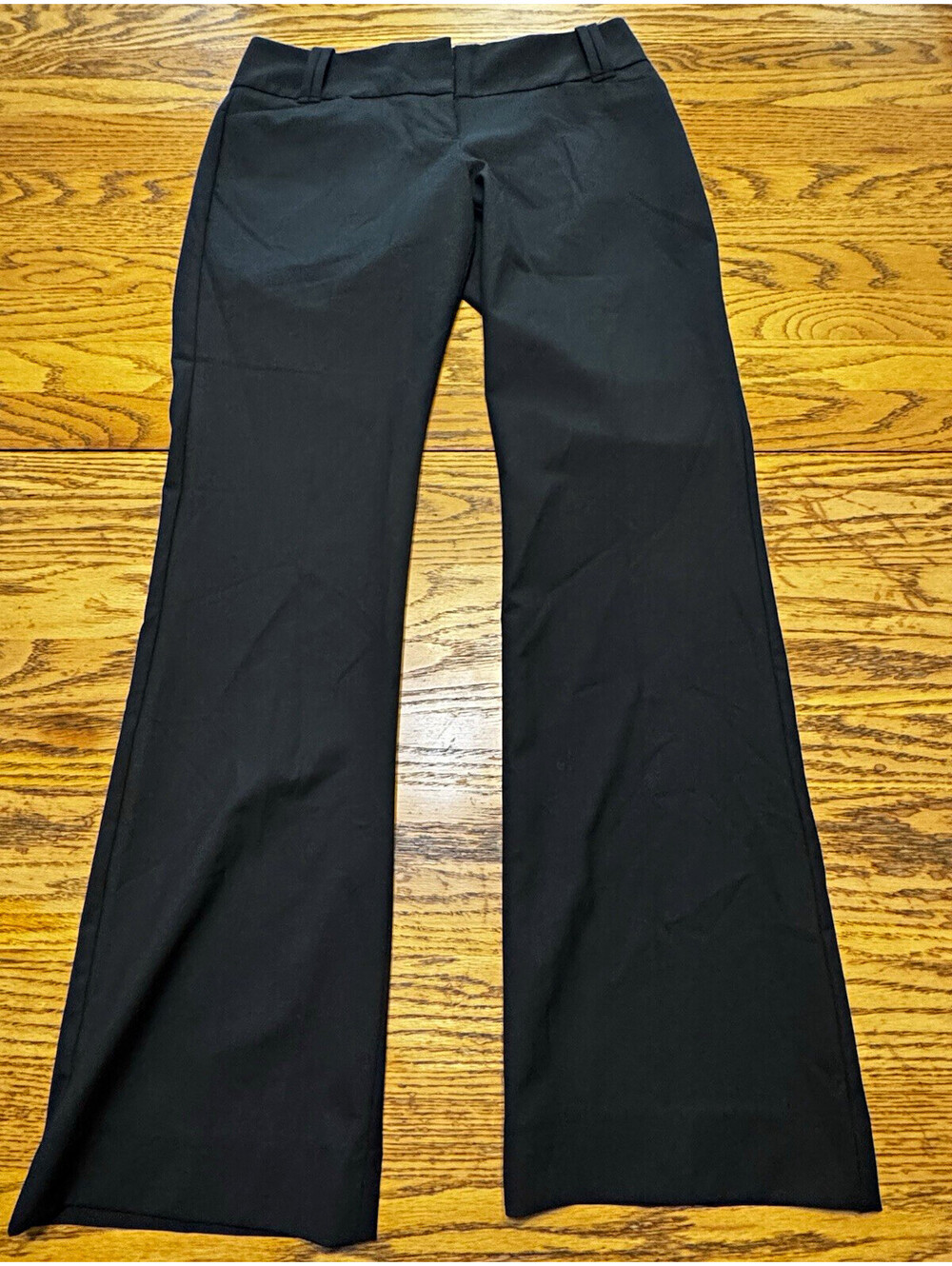 The Limited Womens Black Bootcut Dress Pants 2P Petite Twill Pockets NWT Cassidy